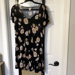 Mossimo Floral Babydoll Dress ~ Small